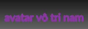 avatar vô tri nam